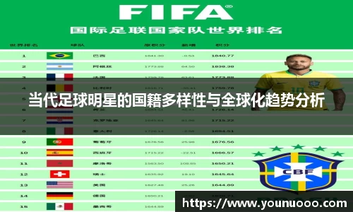 当代足球明星的国籍多样性与全球化趋势分析